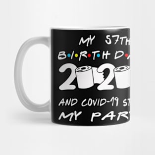 57th Birthday Quarantine Mug